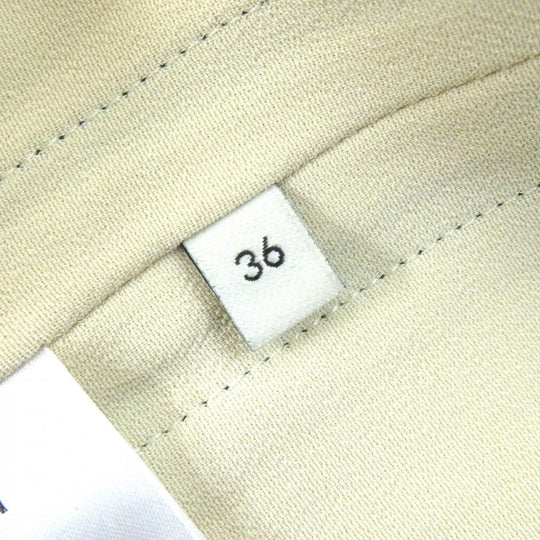 GUCCI one piece 528977 Outer: 97% rayon, Outer: 3% polyurethane, Part: 65% rayon, Part: 35% cotton Ivory Green Red Women 36 Used Authentic