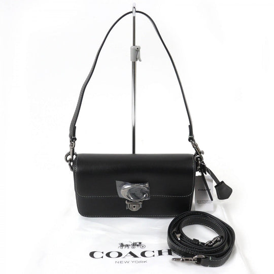COACH Shoulder Bag CE331 leather black Studio Bag 20