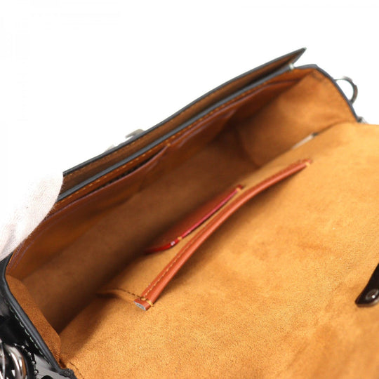 COACH Shoulder Bag CE331 leather black Studio Bag 20