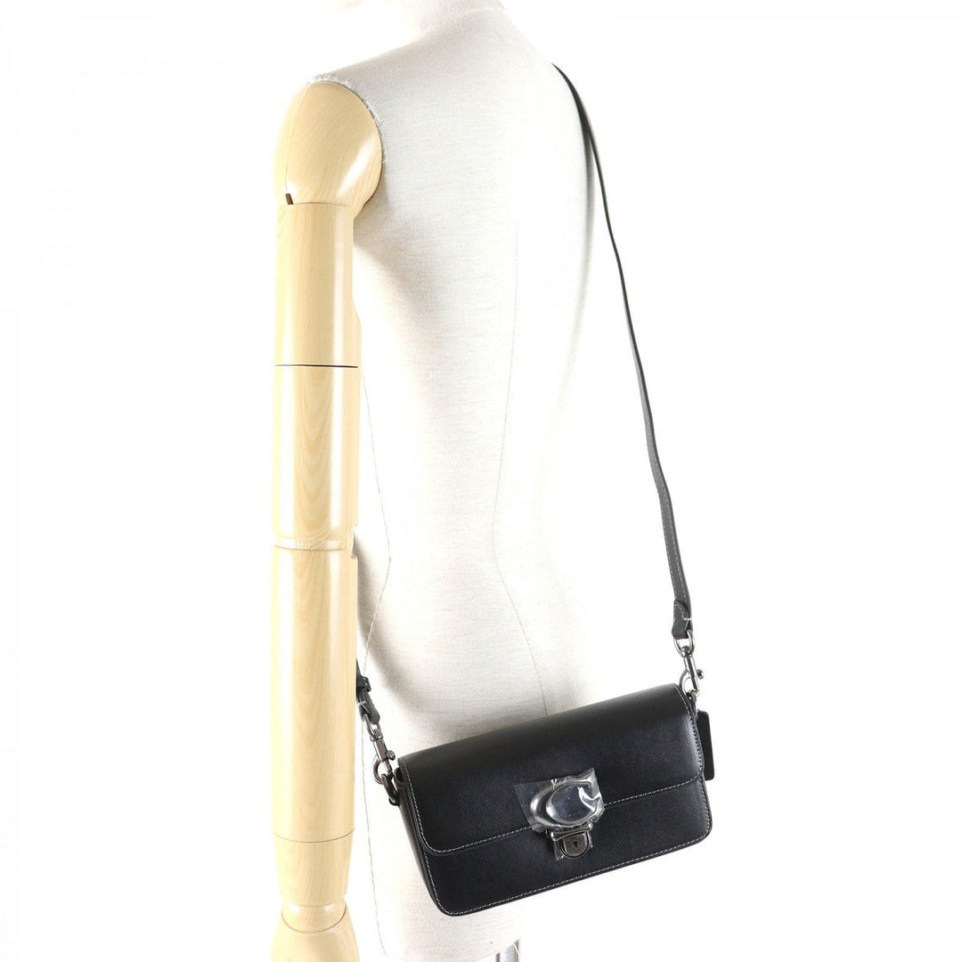 COACH Shoulder Bag CE331 leather black Studio Bag 20