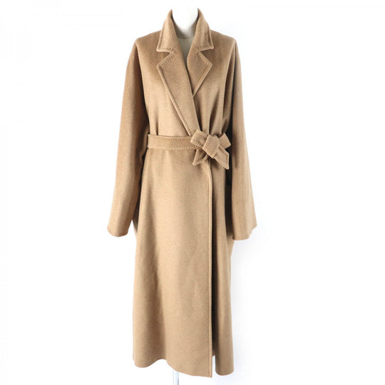 MAX MARA coat 23101607336 Outer: 100% camel, Lining: 100% viscose (rayon) beige Women 48 Used Authentic
