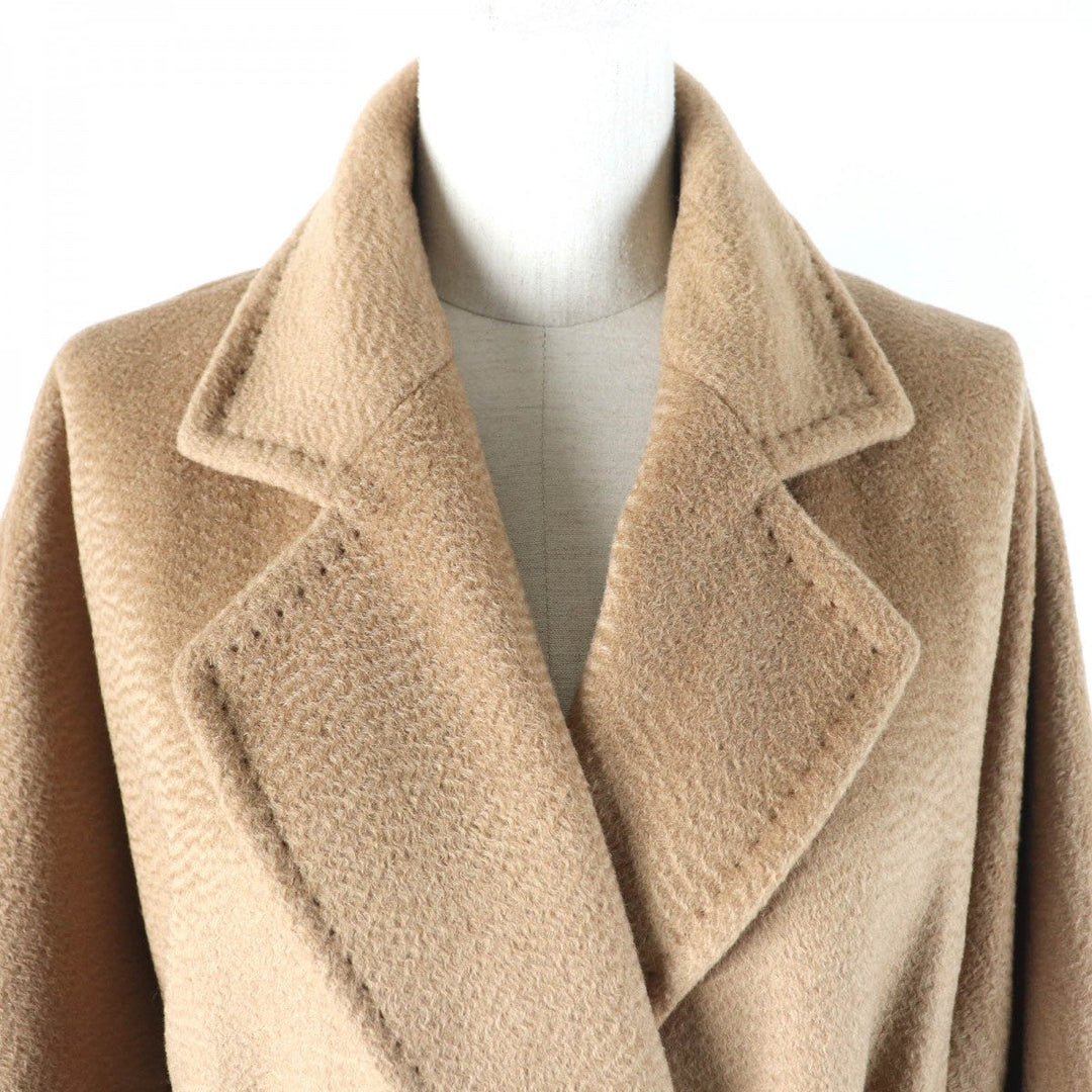 MAX MARA coat 23101607336 Outer: 100% camel, Lining: 100% viscose (rayon) beige Women 48 Used Authentic