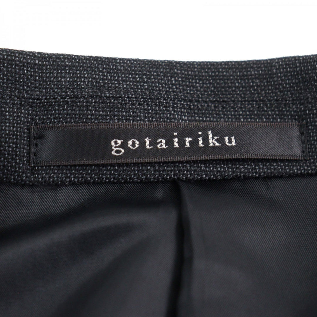 GOTAIRIKU suit Outer: 100% wool, Lining: polyester, Lining: rayon Dark gray mens 38 Used Authentic