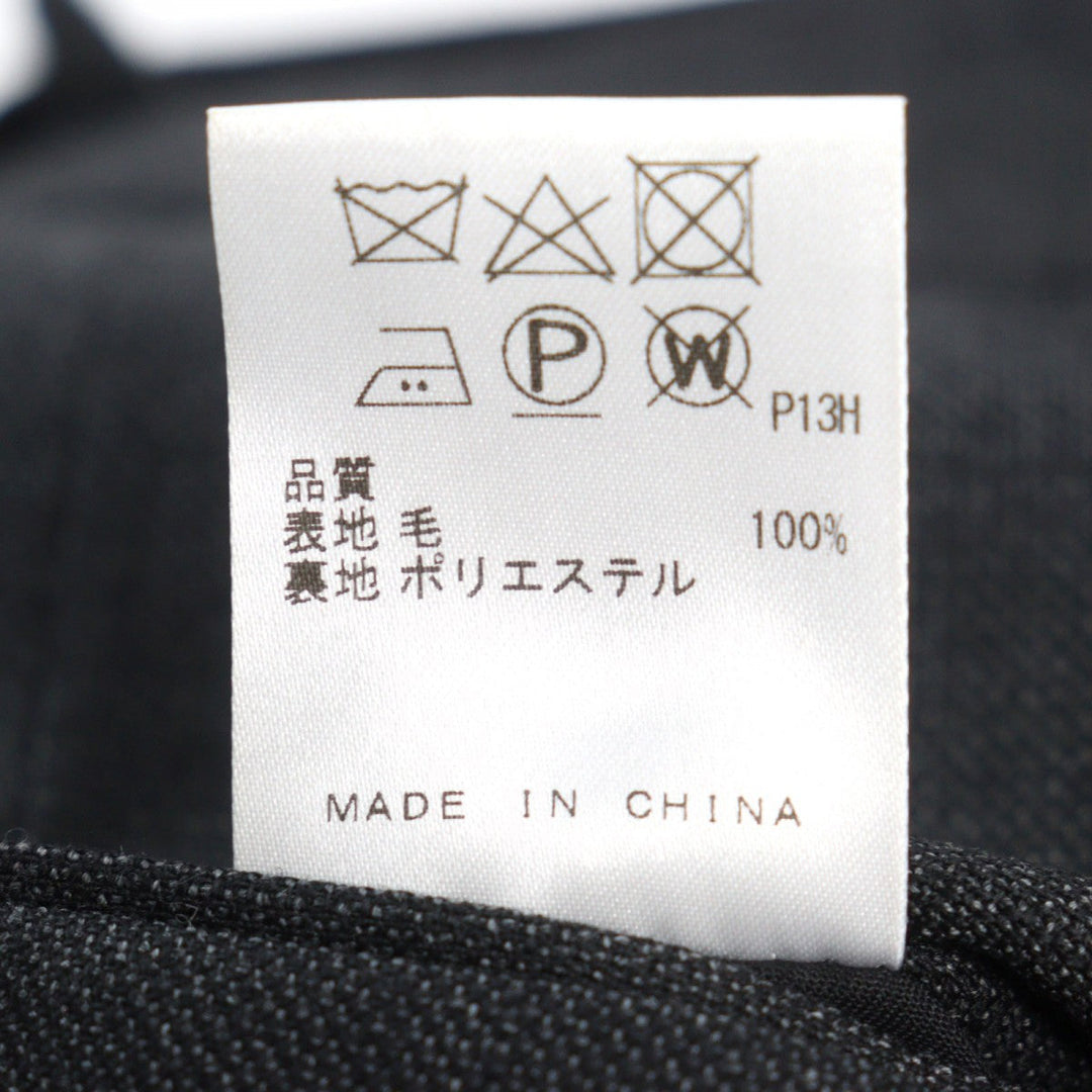GOTAIRIKU suit Outer: 100% wool, Lining: polyester, Lining: rayon Dark gray mens 38 Used Authentic