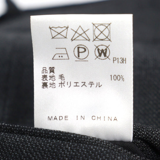 GOTAIRIKU suit Outer: 100% wool, Lining: polyester, Lining: rayon Dark gray mens 38 Used Authentic