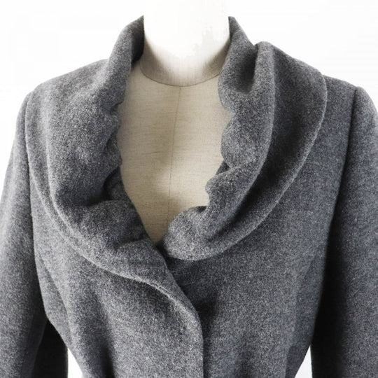 LEONARD FASHION coat 0381372 wool gray