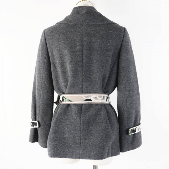 LEONARD FASHION coat 0381372 wool gray