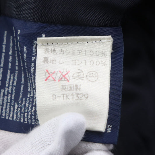 BURBERRY Stainless collar coat Outer: 100% cashmere, Lining: 100% rayon Navy mens Used Authentic