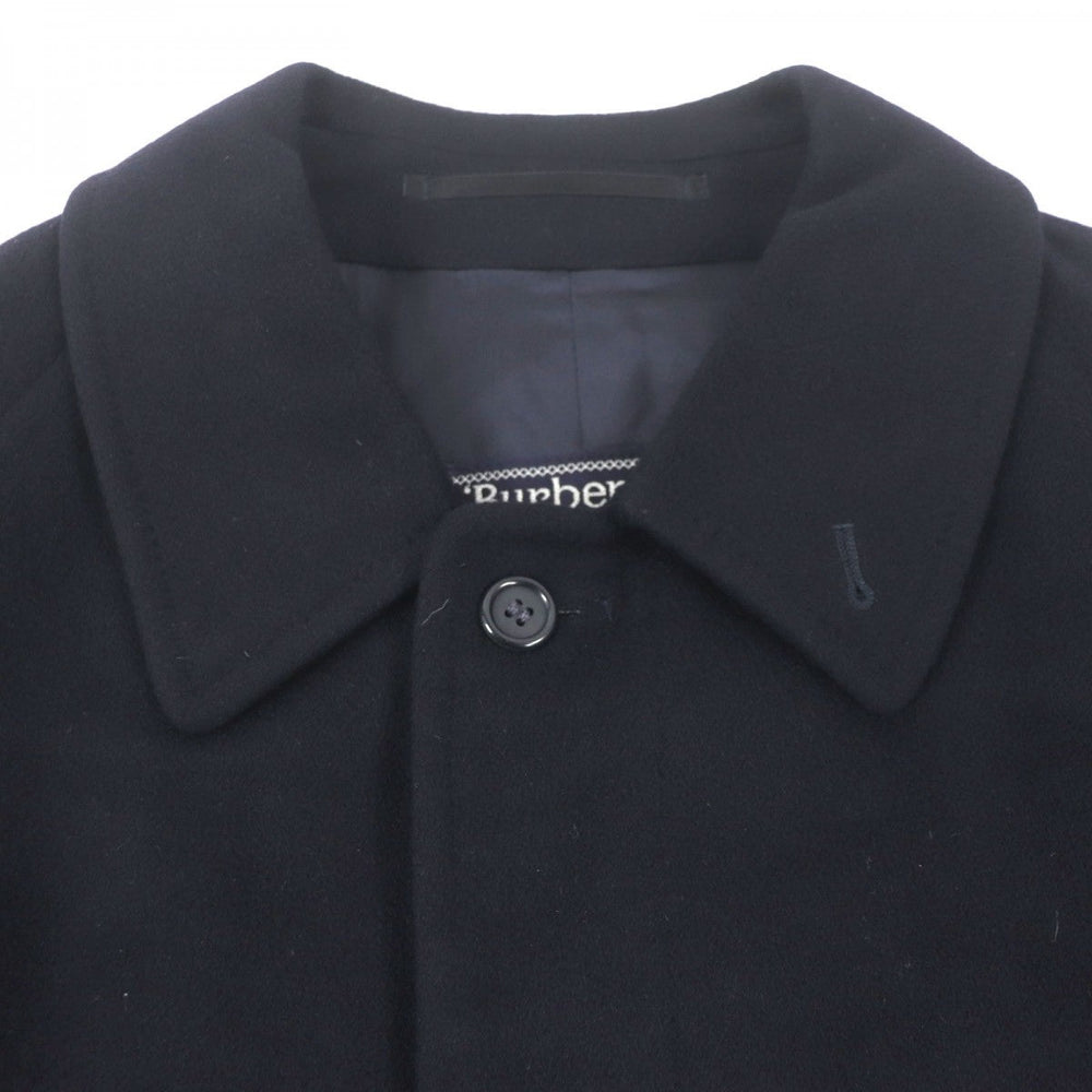 BURBERRY Stainless collar coat Outer: 100% cashmere, Lining: 100% rayon Navy mens Used Authentic