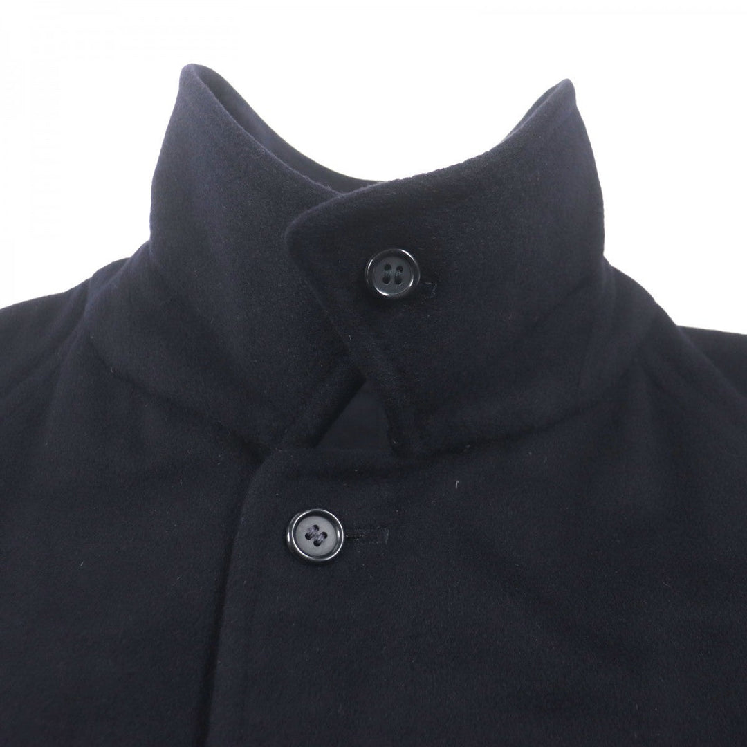BURBERRY Stainless collar coat Outer: 100% cashmere, Lining: 100% rayon Navy mens Used Authentic