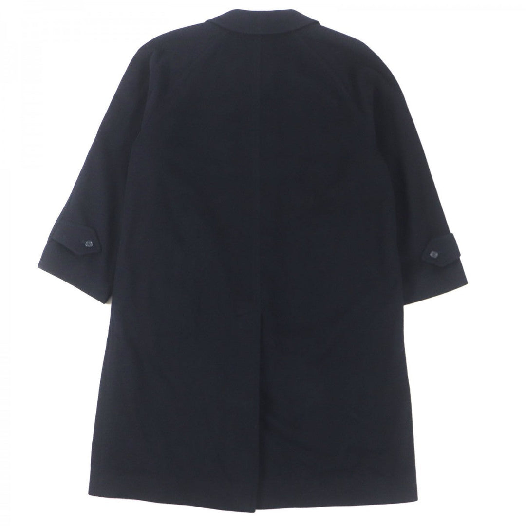 BURBERRY Stainless collar coat Outer: 100% cashmere, Lining: 100% rayon Navy mens Used Authentic