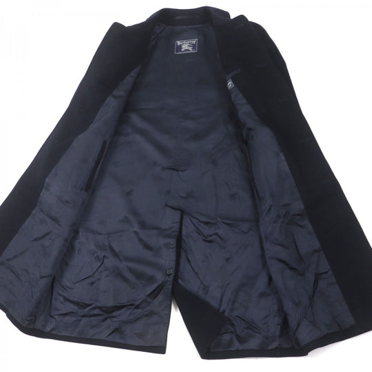 BURBERRY Stainless collar coat Outer: 100% cashmere, Lining: 100% rayon Navy mens Used Authentic