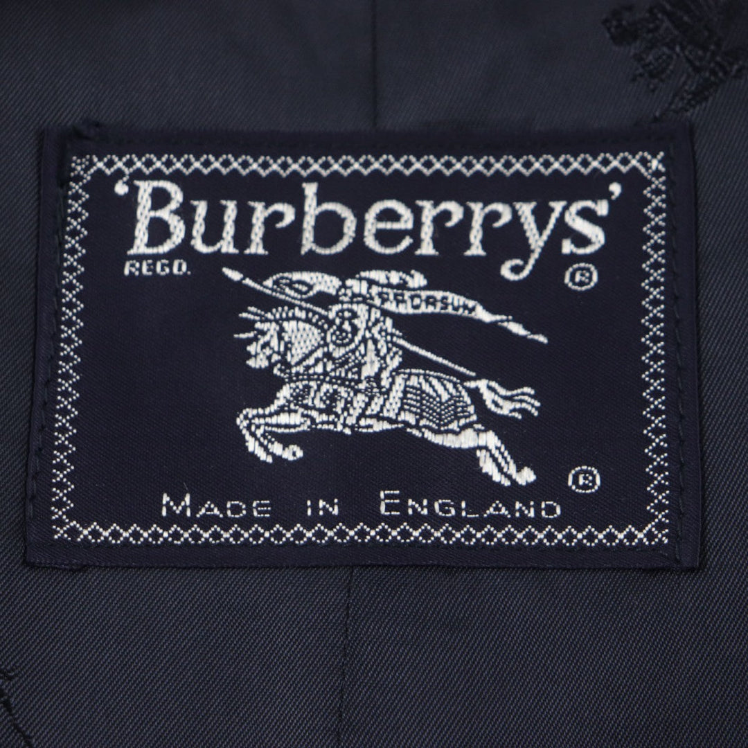 BURBERRY Stainless collar coat Outer: 100% cashmere, Lining: 100% rayon Navy mens Used Authentic