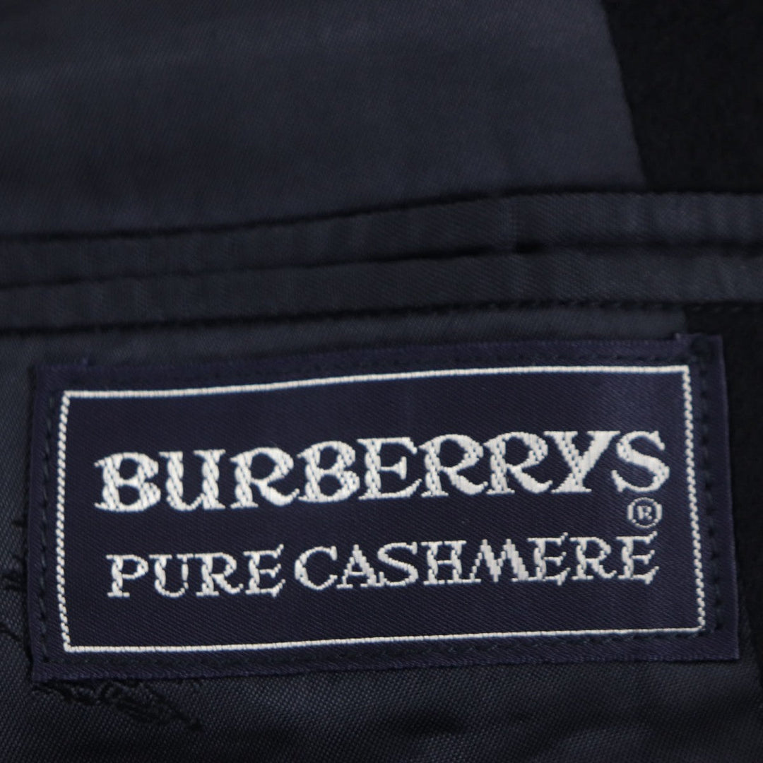 BURBERRY Stainless collar coat Outer: 100% cashmere, Lining: 100% rayon Navy mens Used Authentic