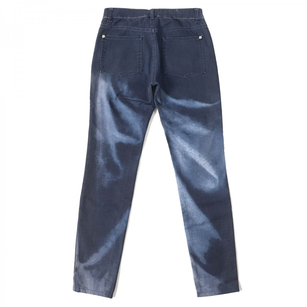 CHANEL Denim pants 15P P51012 cotton Indigo blue 34