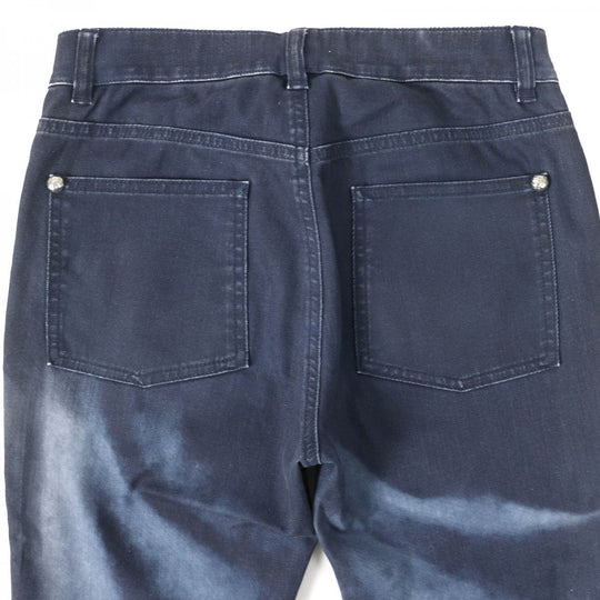 CHANEL Denim pants 15P P51012 cotton Indigo blue 34