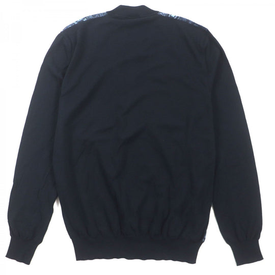 HERMES Jacket Main: 100% cotton, Main: 100% cotton Navy mens XL Used Authentic