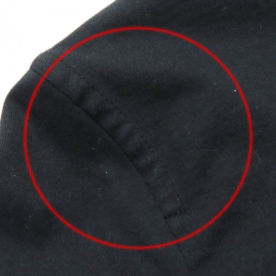 HERMES Short sleeve T-shirt 3H4611DL Main: 100% cotton black Do Re Boucles Women 34 Used Authentic