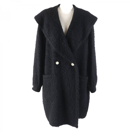 Christian Dior coat wool black