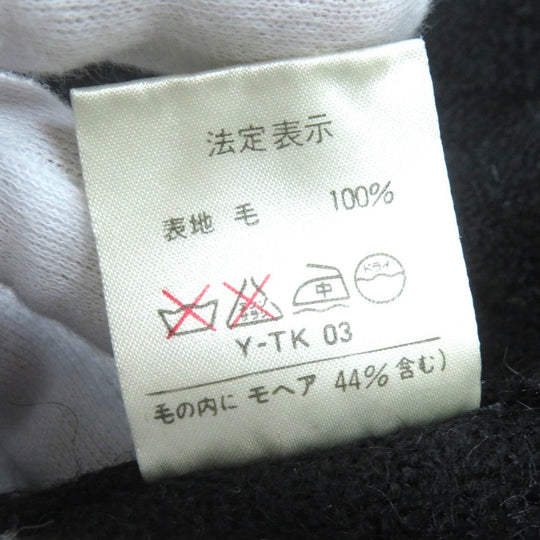 Christian Dior coat wool black