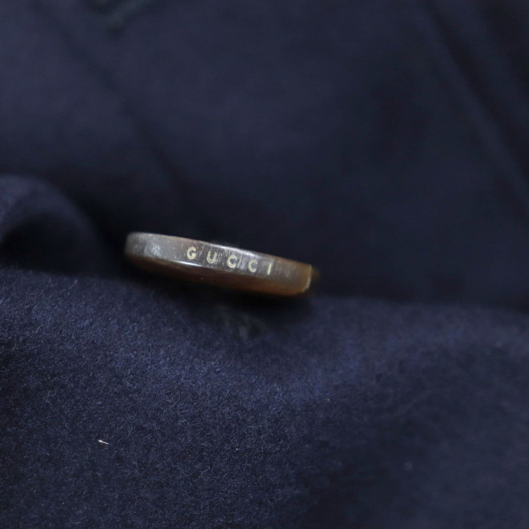 GUCCI Chester coat 353007 Outer: 95% cashmere, Outer: 5% wool, Lining: 68% rayon, Lining: 32% silk Navy mens 50 Used Authentic