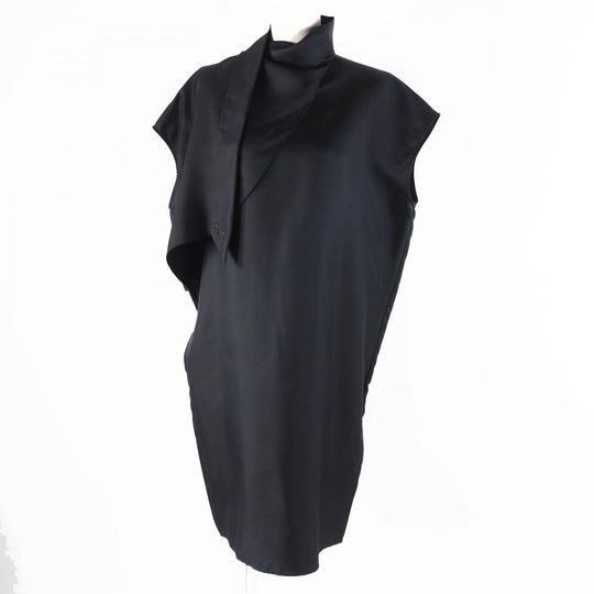 HERMES one piece 3H0528DG silk black 36