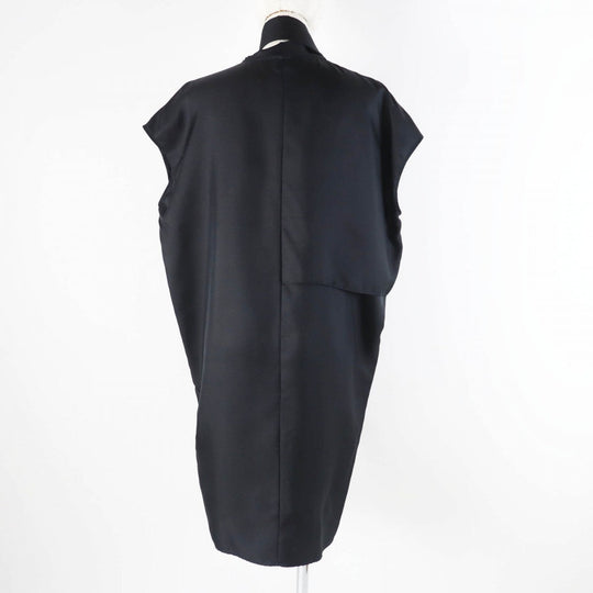 HERMES one piece 3H0528DG silk black 36