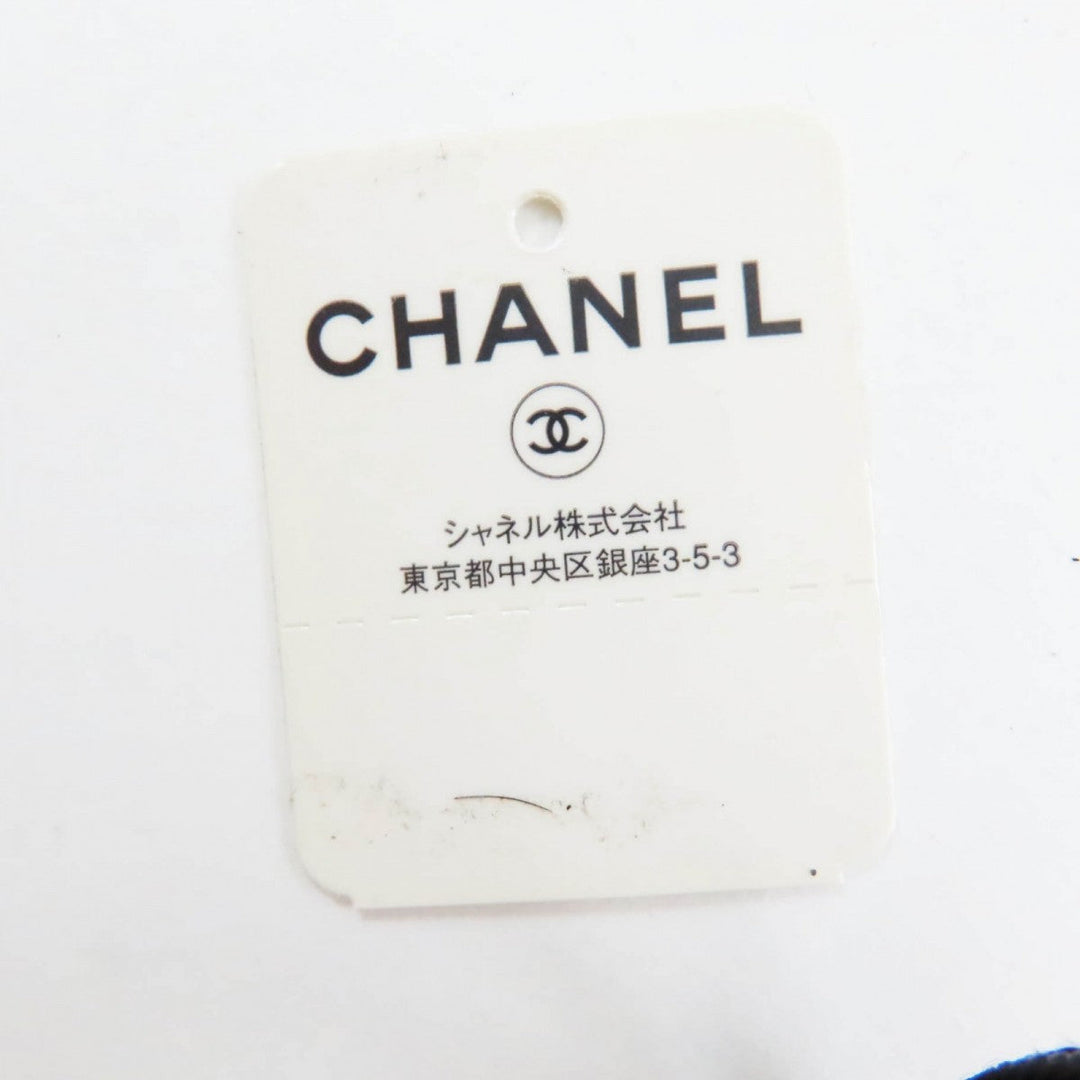 CHANEL pumps Main: Leather Black Ivory Women 35.5 Used Authentic