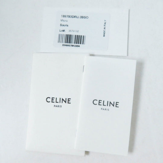 CELINE Handbag 18979 Main: Drummed calfskin Suri Luggage micro shopper Women Used Authentic