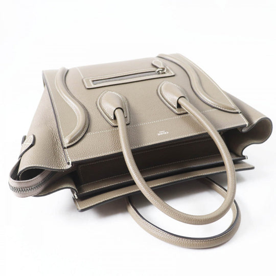 CELINE Handbag 18979 Main: Drummed calfskin Suri Luggage micro shopper Women Used Authentic