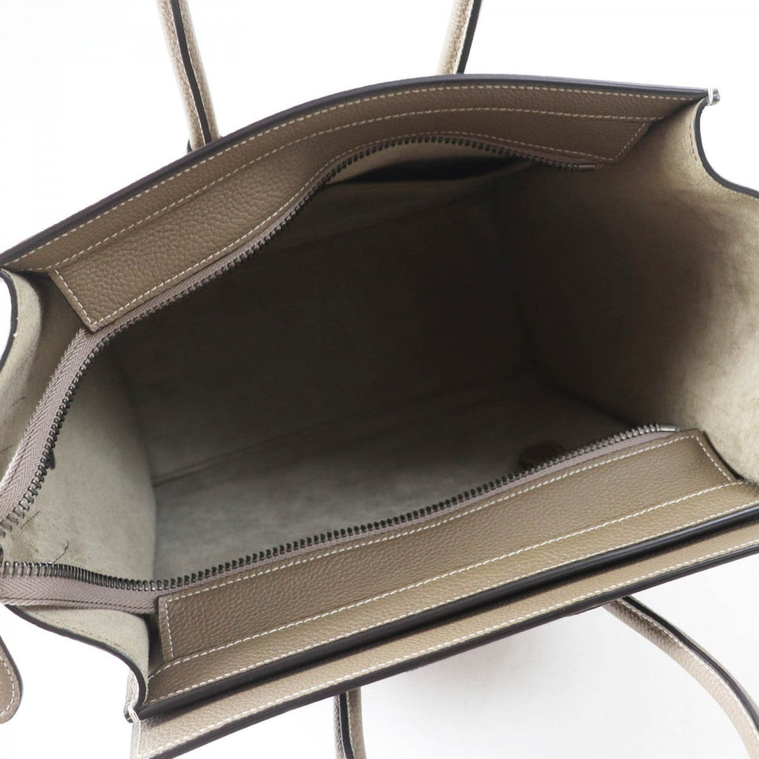 CELINE Handbag 18979 Main: Drummed calfskin Suri Luggage micro shopper Women Used Authentic