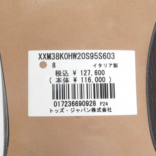 TOD�fS loafers Main: Leather Dark brown mens 8 Used Authentic