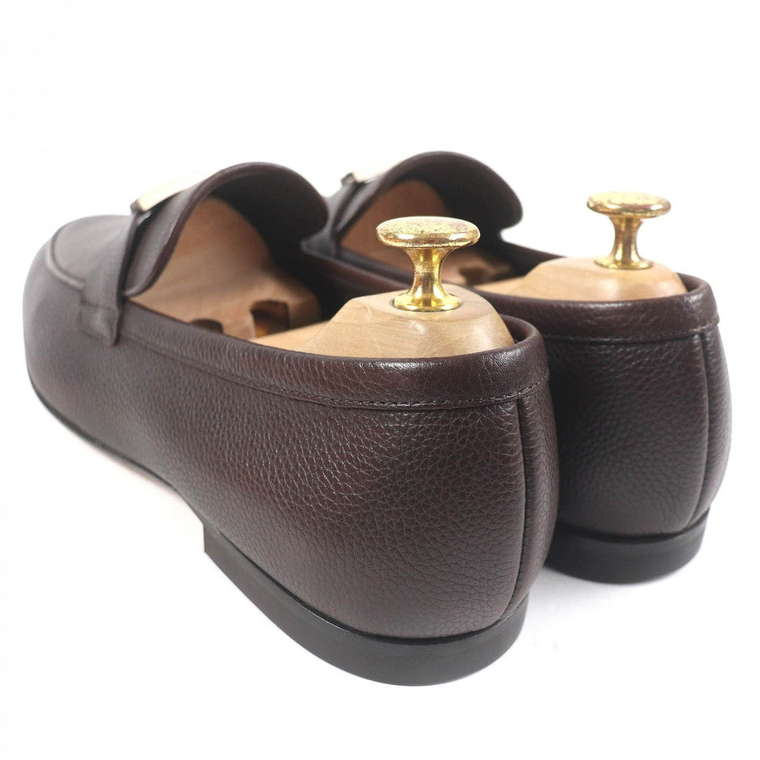 TOD�fS loafers Main: Leather Dark brown mens 8 Used Authentic