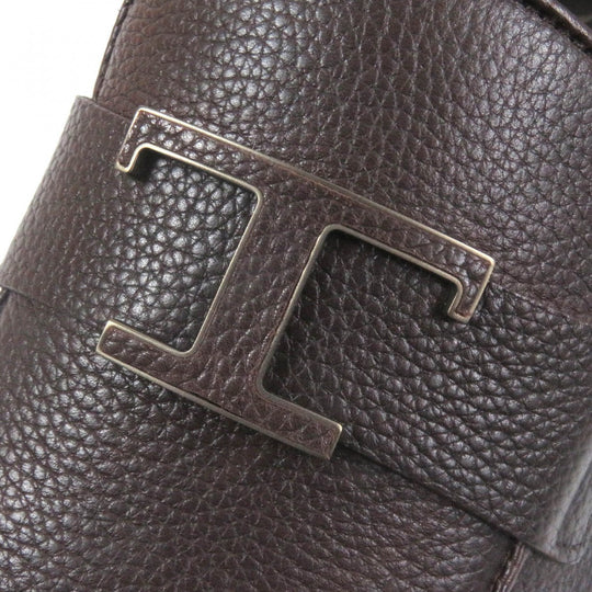 TOD�fS loafers Main: Leather Dark brown mens 8 Used Authentic