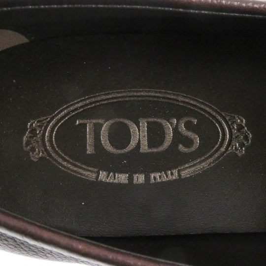 TOD�fS loafers Main: Leather Dark brown mens 8 Used Authentic