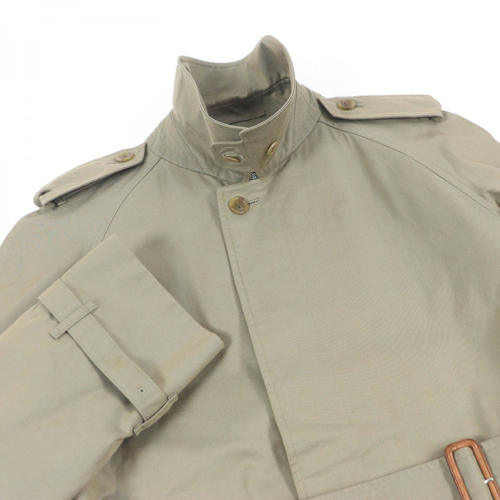BURBERRY trench coat Main: 100% cotton, sleeve lining: 100% polyester iridescent mens Used Authentic