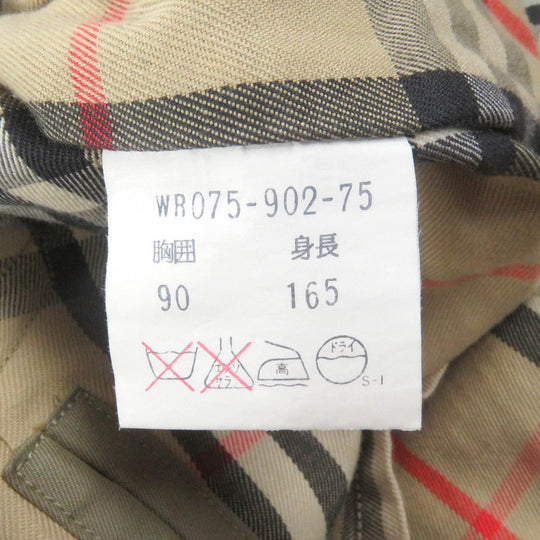 BURBERRY trench coat Main: 100% cotton, sleeve lining: 100% polyester iridescent mens Used Authentic