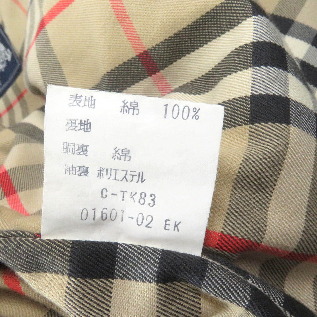 BURBERRY trench coat Main: 100% cotton, sleeve lining: 100% polyester iridescent mens Used Authentic