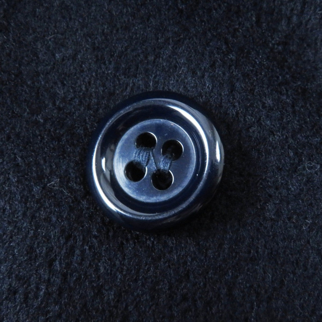 Herno coat Outer: 70% wool, Outer: 30% cashmere, Lining: 100% silk Dark navy Women 40 Used Authentic