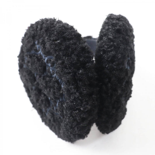 GUCCI Earmuff 645495 517074 Main: Curly eco fur black Women(Unisex) Used Authentic
