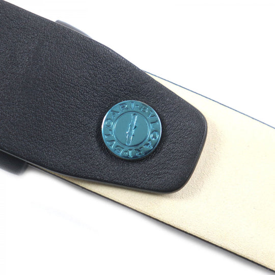 BVLGARI belt LD D14 33278 Main: Leather black mens Used Authentic