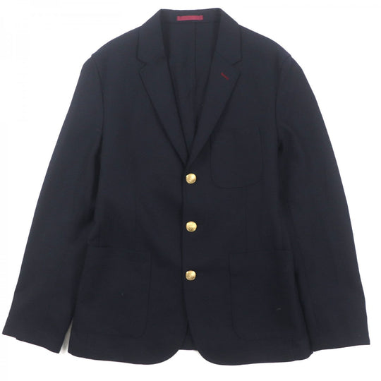 BLACK LABELCRESTBRIDGE tailored jacket Outer: 100% wool, lining: polyester Dark navy mens M Used Authentic