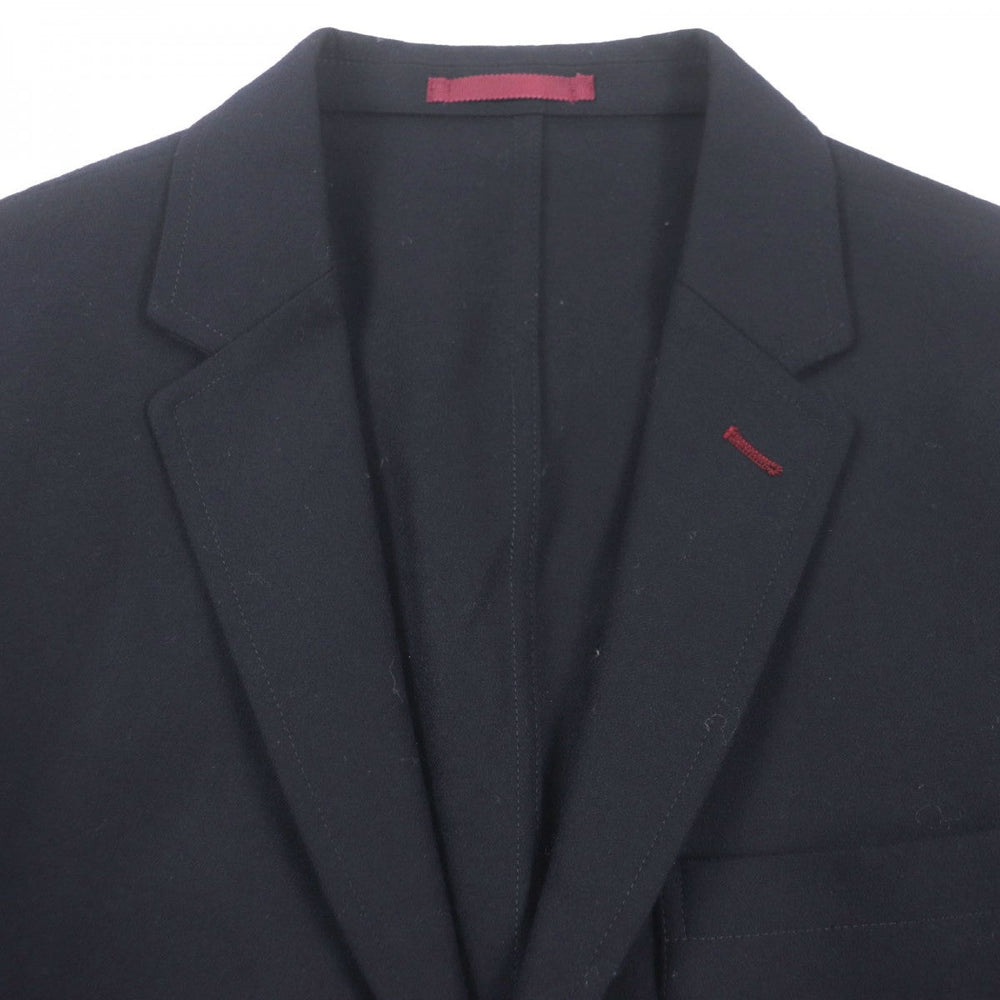 BLACK LABELCRESTBRIDGE tailored jacket Outer: 100% wool, lining: polyester Dark navy mens M Used Authentic