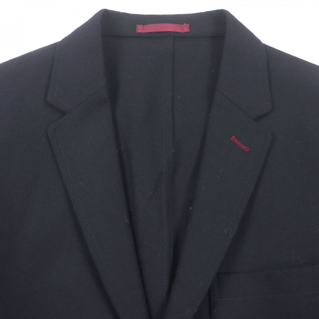BLACK LABELCRESTBRIDGE tailored jacket Outer: 100% wool, lining: polyester Dark navy mens M Used Authentic
