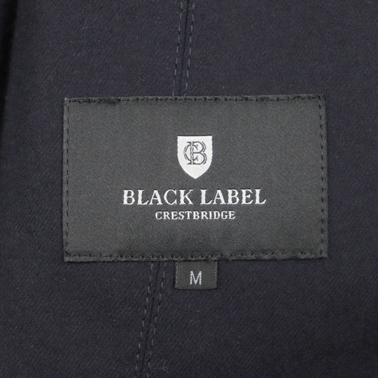 BLACK LABELCRESTBRIDGE tailored jacket Outer: 100% wool, lining: polyester Dark navy mens M Used Authentic