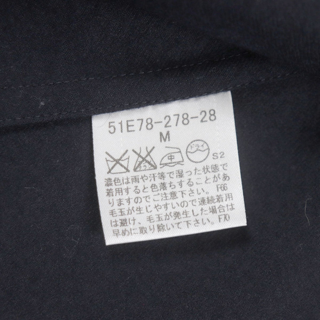 BLACK LABELCRESTBRIDGE tailored jacket Outer: 100% wool, lining: polyester Dark navy mens M Used Authentic