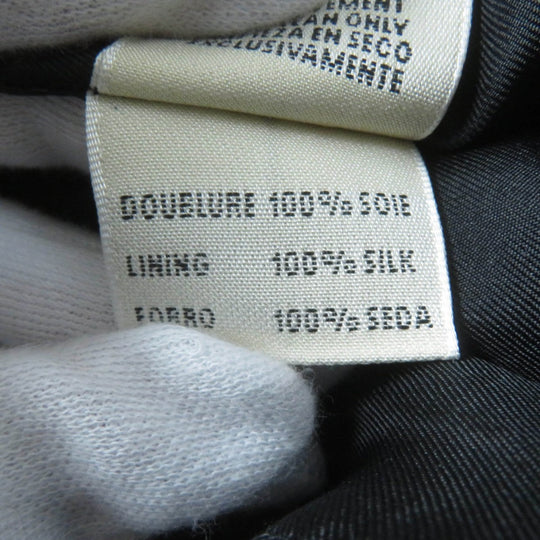 HERMES Tight Skirt Main: 100% virgin wool, Lining: 100% silk Dark gray Women 36 Used Authentic