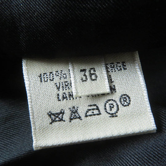 HERMES Tight Skirt Main: 100% virgin wool, Lining: 100% silk Dark gray Women 36 Used Authentic