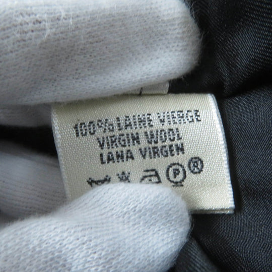 HERMES Tight Skirt Main: 100% virgin wool, Lining: 100% silk Dark gray Women 36 Used Authentic