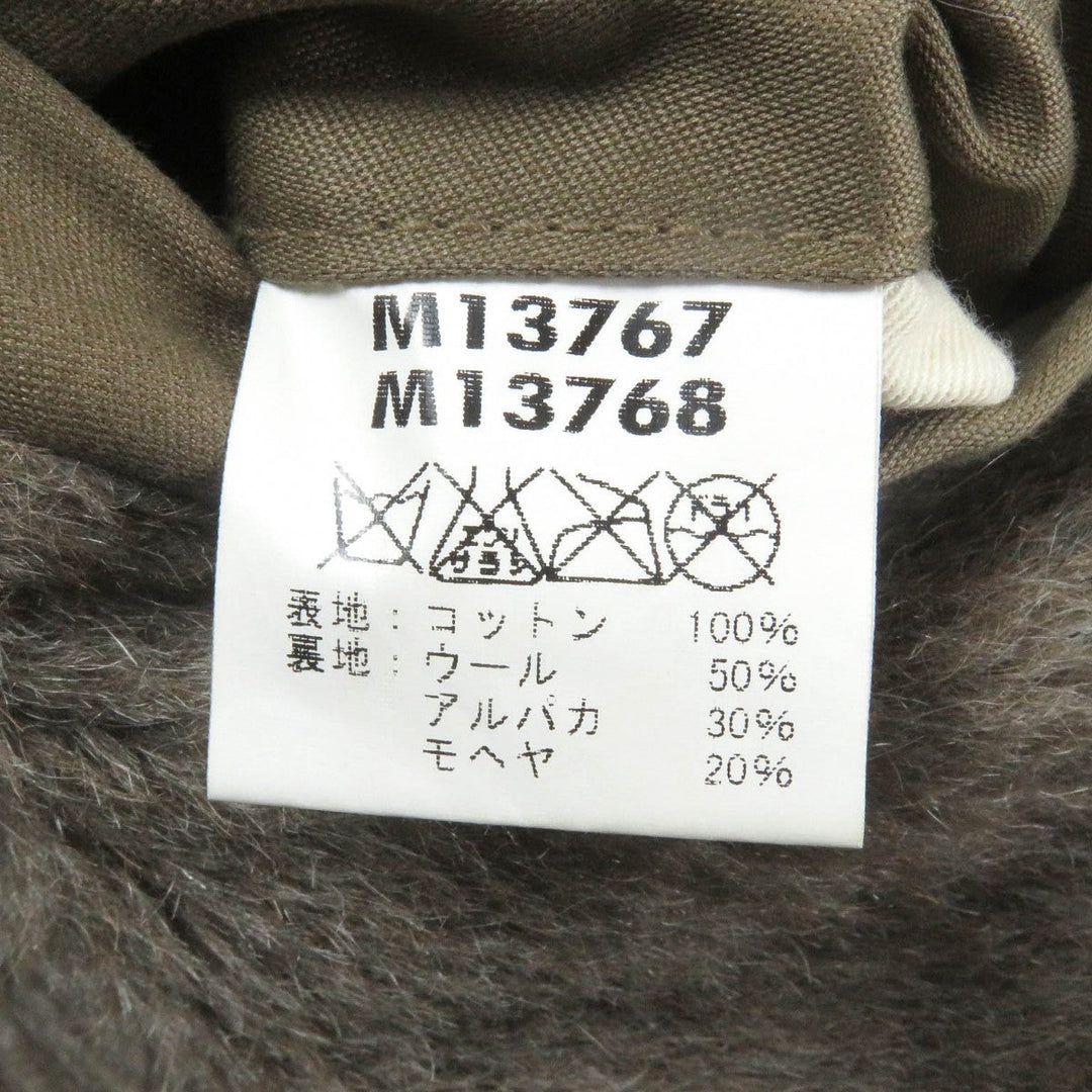 Buzz Rickson's Blouson M13767 Outer: 100% cotton, Lining: 50% wool, Lining: 30% alpaca, Lining: 20% mohair khaki B-15A mens 36 Used Authentic